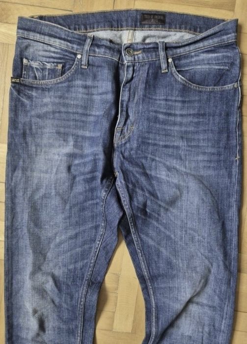 Blugi Slim Fit Premium Tiger of Sweden, Pistolero, Bărbați - W32 L34