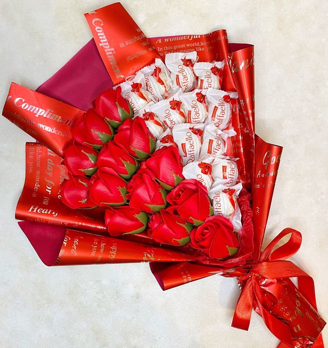 Вкусные подарки • съедобные букеты