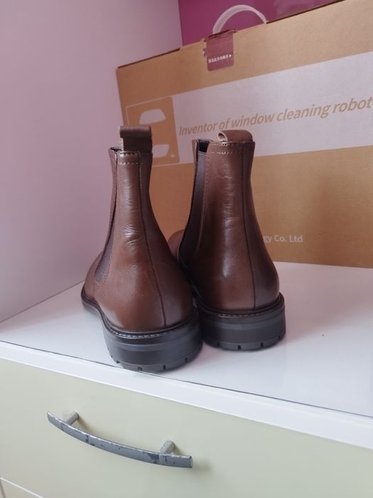 Кожени  есенно зимни боти