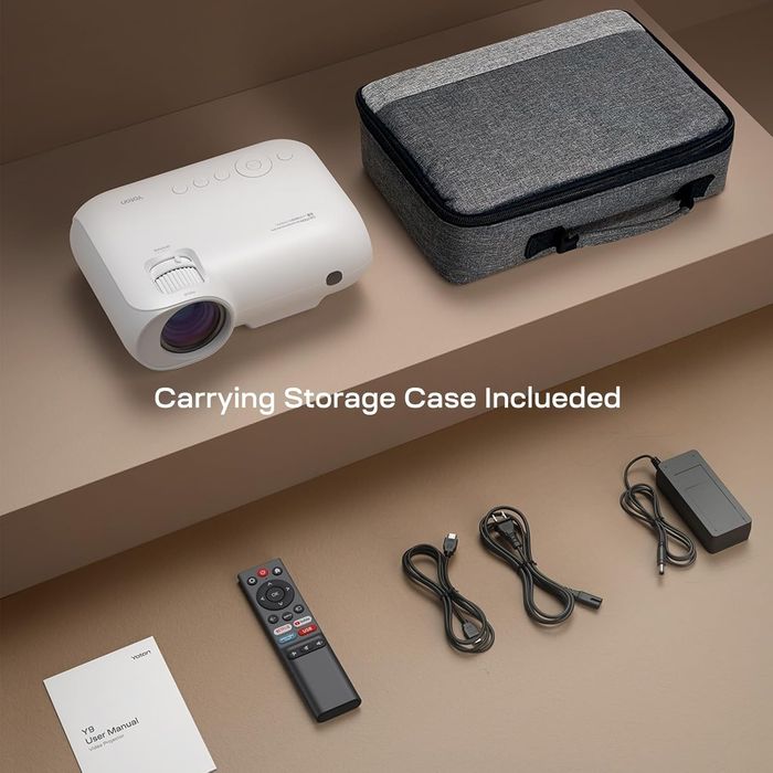 4K WiFi6 YOTON Y9 смарт видео проектор за домашно кино