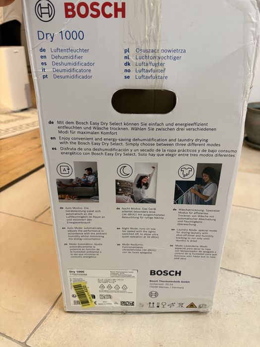 Dezumidificator Bosch Dry 1000
