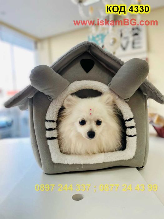 Меко и топло легло къщичка за куче, котка, домашни любимци, котки 4330