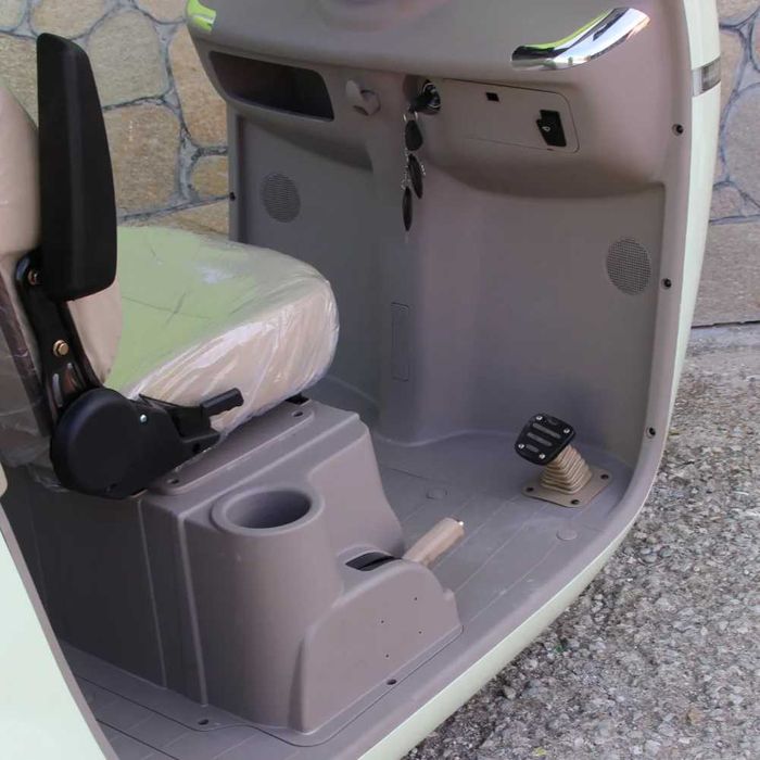 Триместна електрическа триколка LUXURY BUS 2000W/60V/25Ah - GREEN