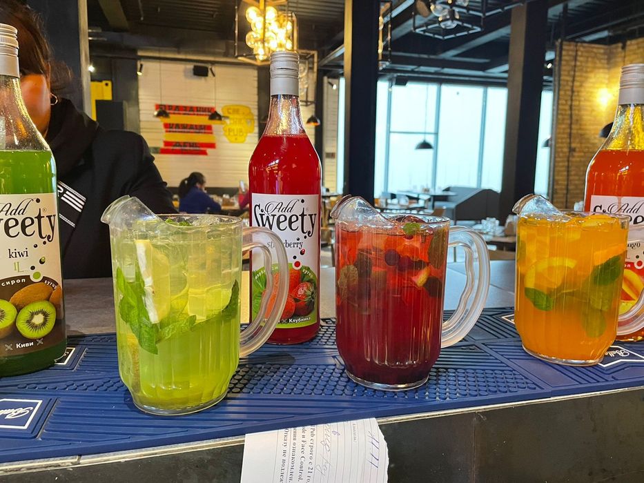 Сиропы для лимонадов и коктелей