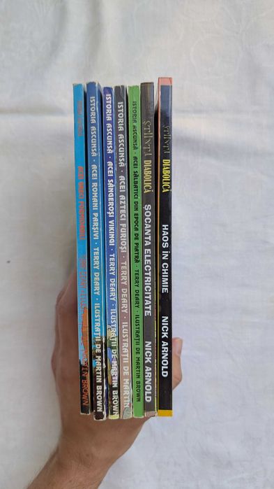 7 cărți educative și amuzante despre istorie și știință