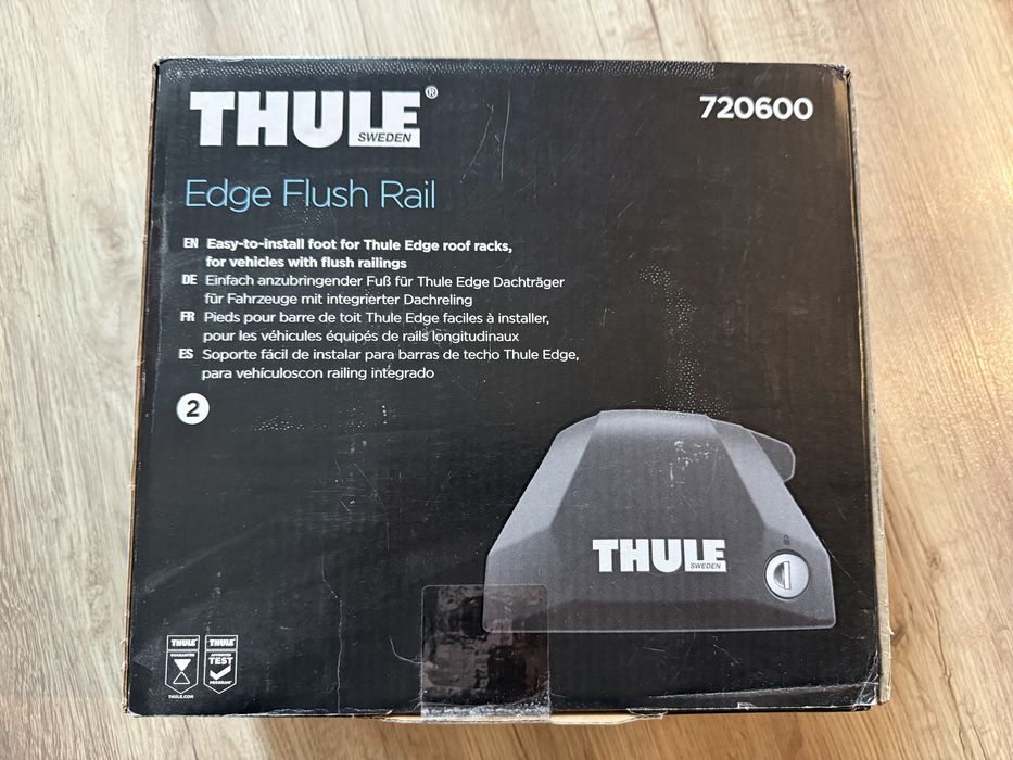 Захвати за напречни греди Thule Edge Flush Rail 720600 и KIT186007