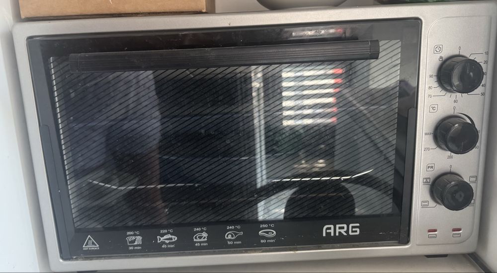 Настольная электропечь ARG AMD 4816 серый