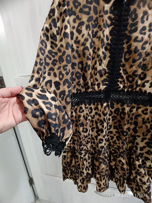 Дамска тигрова рокля Л