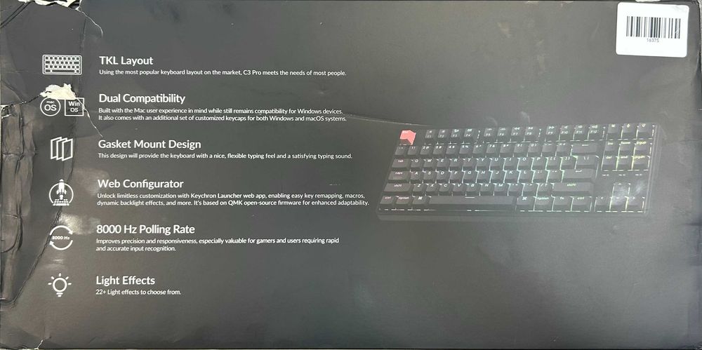 Tastatura mecanica KEYCHRON C3 PRO [#16375#]