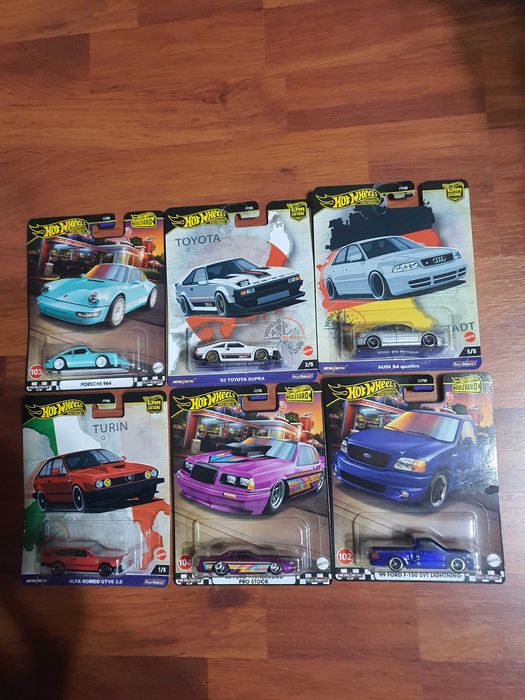 Hot Wheels-BMW,Honda,Nissan,Porsche,Mazda,Audi,Mercedes