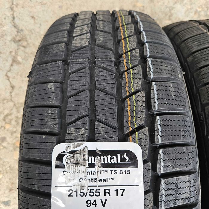 2 Нови зимни гуми 215/55R17 Continental Contact TS815 ContiSeal 94V