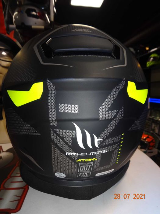 каска MT Helmets каска ATOM SV модуларна мото каска тъмни очила