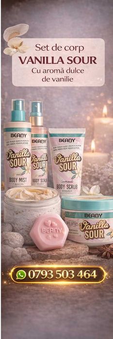 Vanilla Sour Beany cosmetics