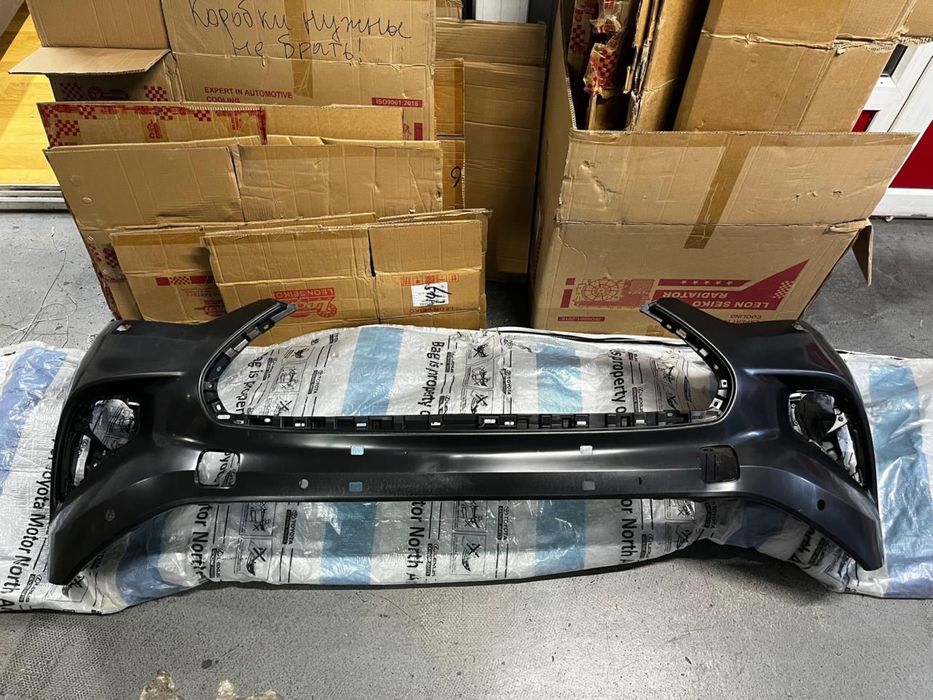 Бампер тойота хайландер