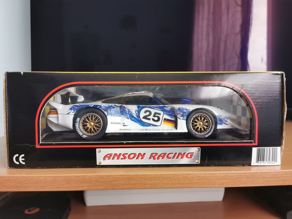 Porsche 911 Gt1 Anson Racing 1:18