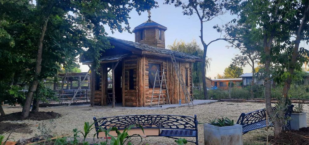 Каравана с бунгало за 6 човека - Къмпинг Созопол Еко