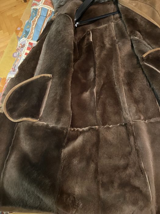 Vine iarna ! Cojoc natural dama,superb si calduros!