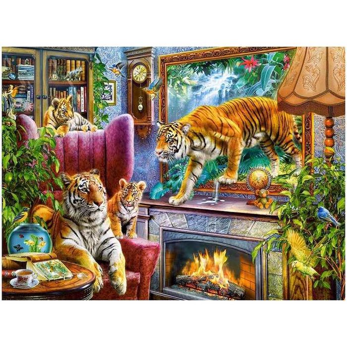 Puzzle Castorland, tigri, 3000 piese