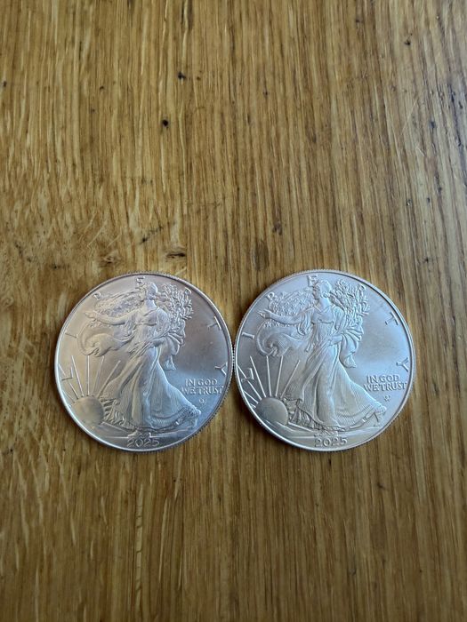 Silver dolar coin 2025