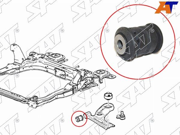 Сайлентблок Chevrolet Aveo