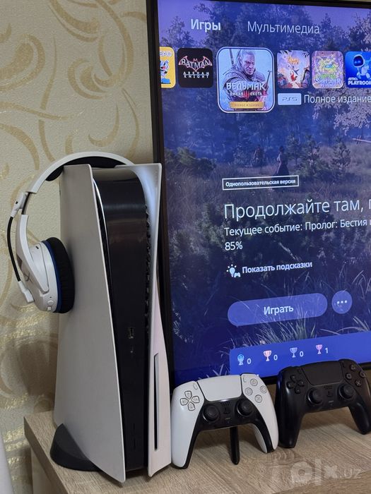 Продаю PlayStation 5 с дисководом