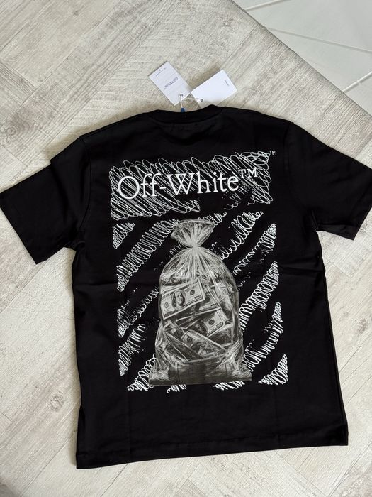 Tricou OFF White Money Premium