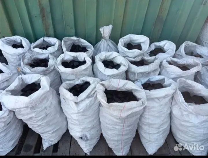 Продам уголь в мешках