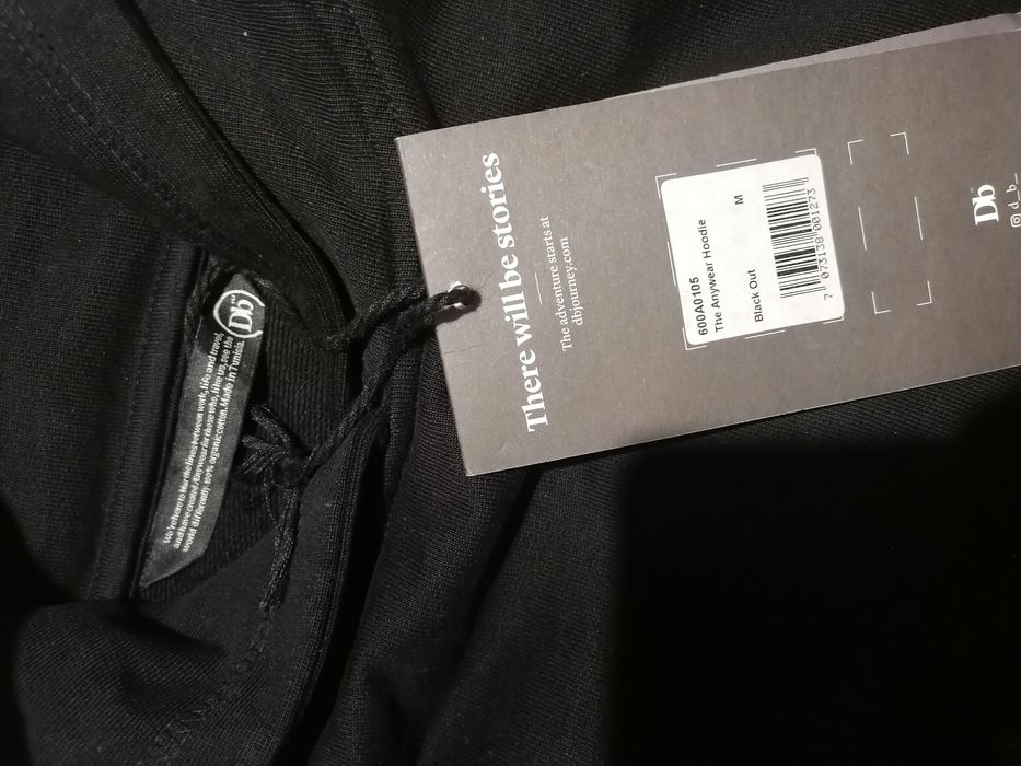 Hanorac hoodie Db negru, nou cu eticheta, , se potrivește la L-XL, bum