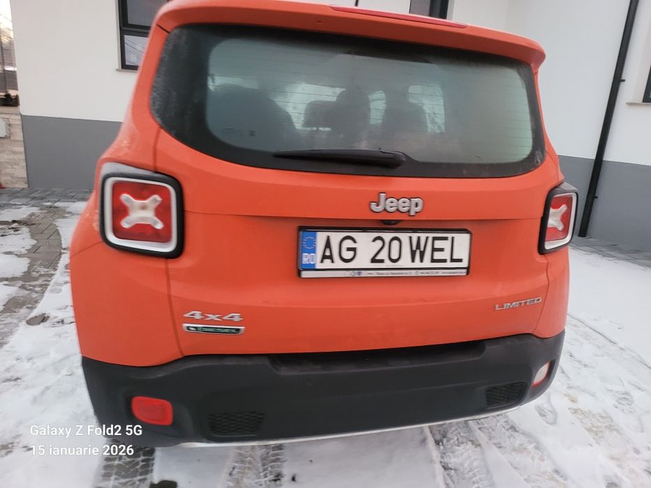Jeep renegade 4x4 automat proprietar pe carte