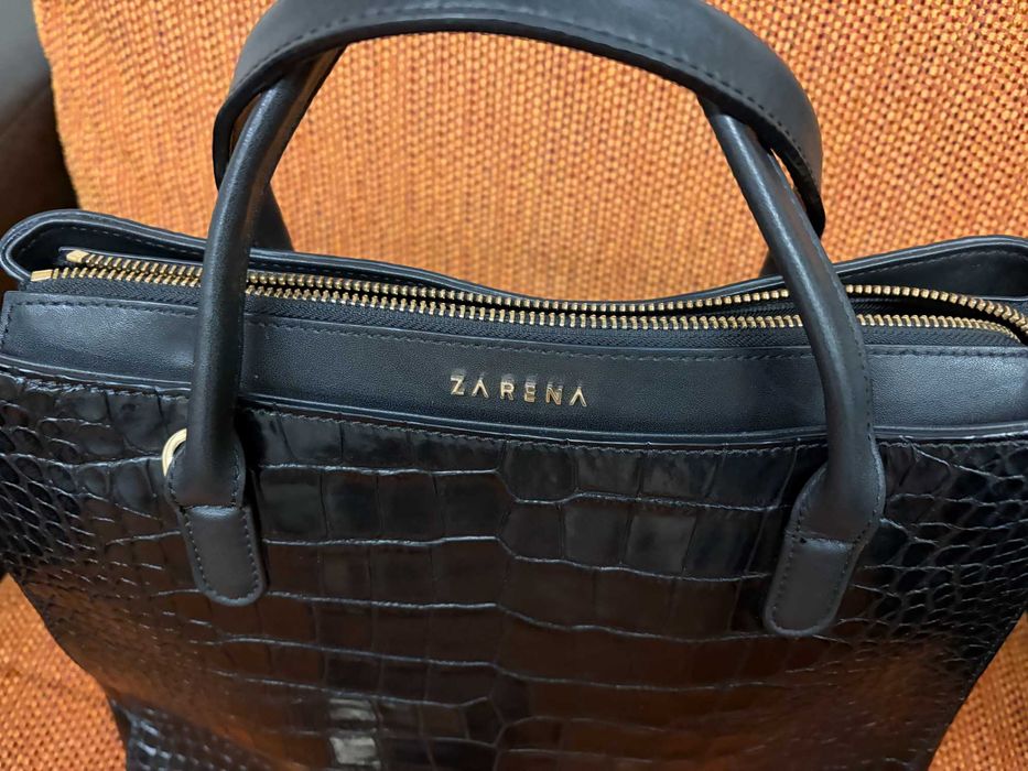 Кожена чанта ZARENA