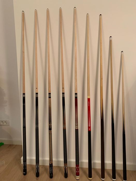 Tacuri biliard doferite modele / creta/ varfuri si bile masa biliard