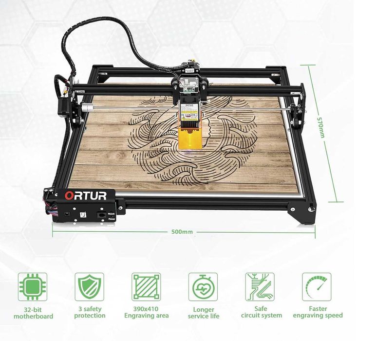 Лазерен Гравир , CNC/Laser Engraver ORTUR LaserMaster2 РАЗПРОДАЖБА