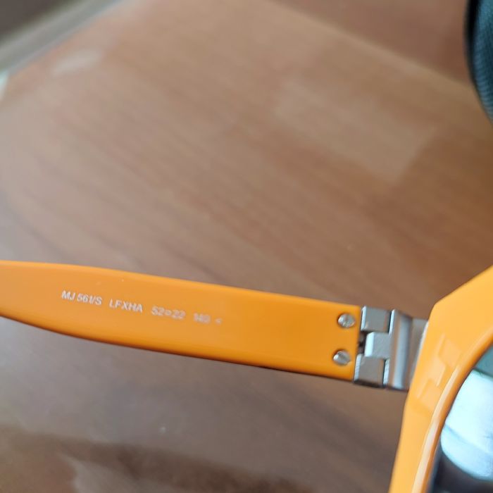 Страхотни дамски слънчеви очила на Marc Jacobs, цвят кафяв с оранжев к