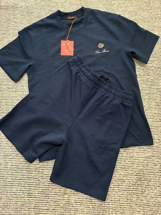 Loro piana navy blue сет (екип)