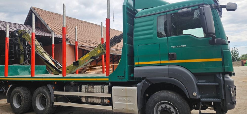 Vand camion forestier Man TGS 33500
