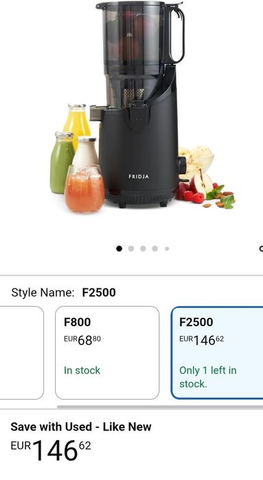 Немска сокоизтисквачка Fridga като нова