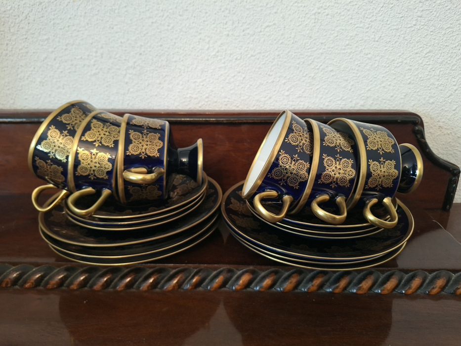 Set 6 cești de cafea/ceai si farfurii desert Lichte