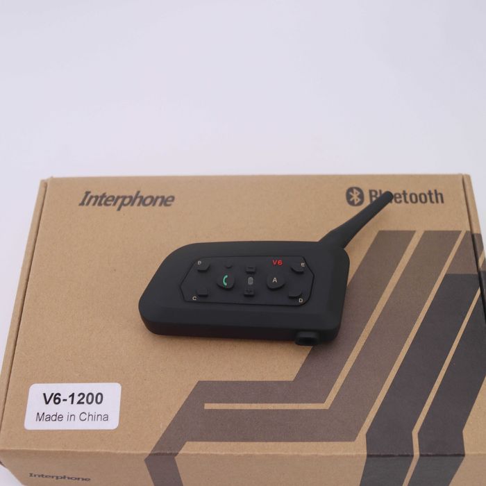 Intercom moto Sistem comunicare V6  Bluetooth v5.0 1200 m Garantie