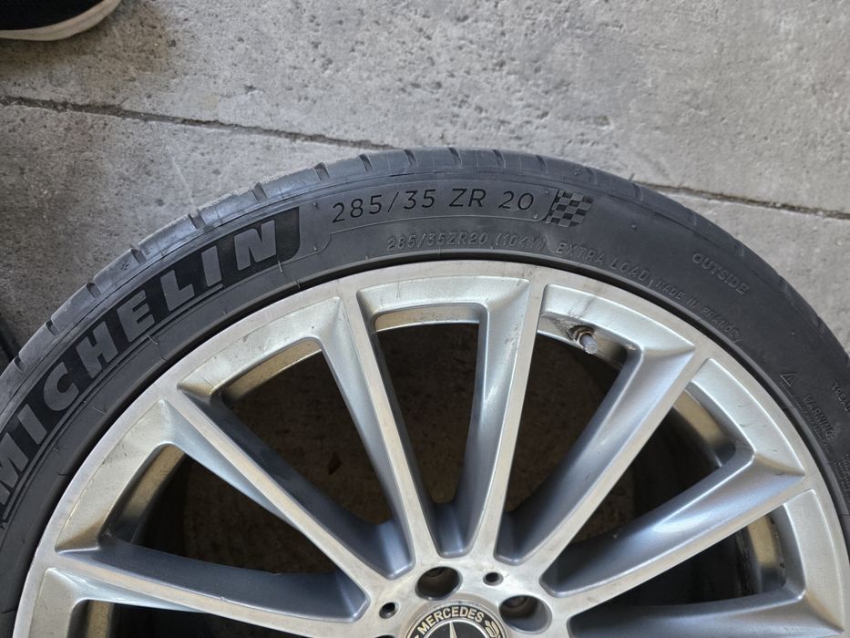 Джанти с гуми  20 цола  Mercedes W222 W223