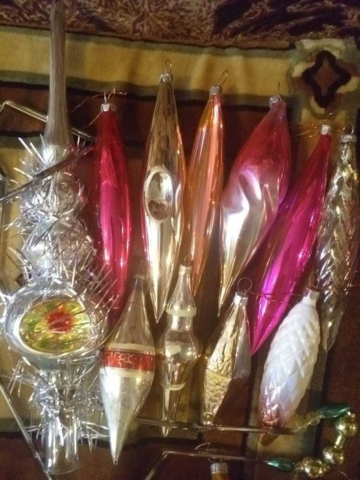 Елочные игрушки СССР