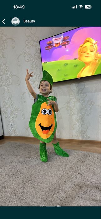 Костюм прокат аренда капуста ,тыква, клубника ,арбуз осений