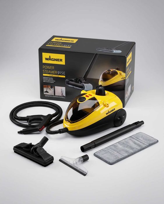 WAGNER Power Steamer 915 E – Aparat de curățare cu abur multifuncțional, 1500 W, 3,5 bar,
