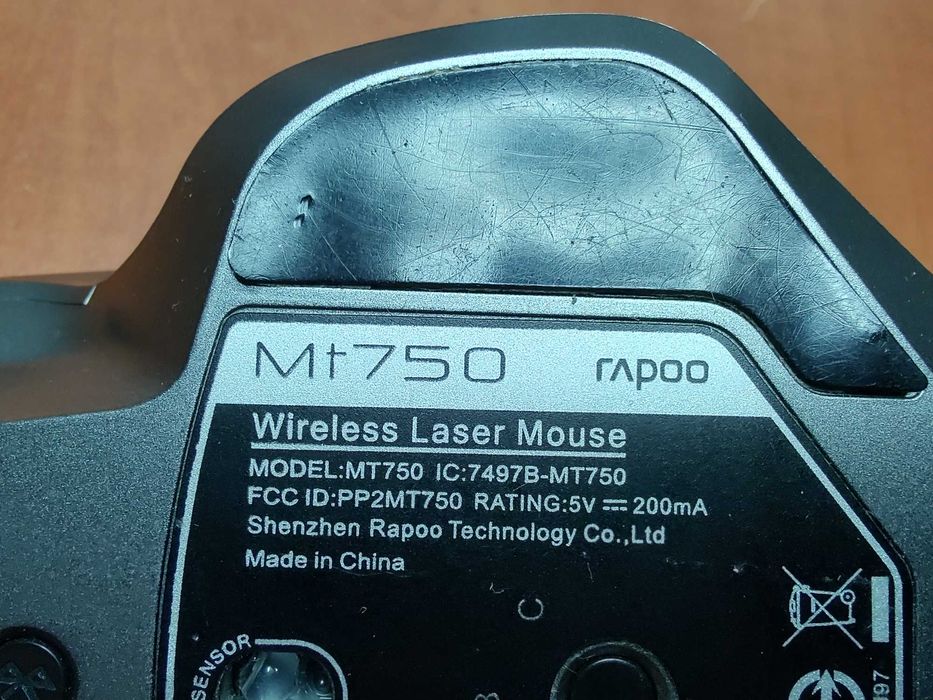Mouse wireless gaming Rapoo MT750 reîncărcabil multimod Bluetooth