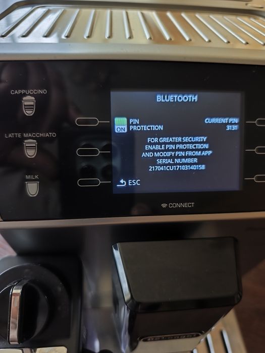 DeLonghi PrimaDonna Class Bluetooth App Кафеавтомат Делонги