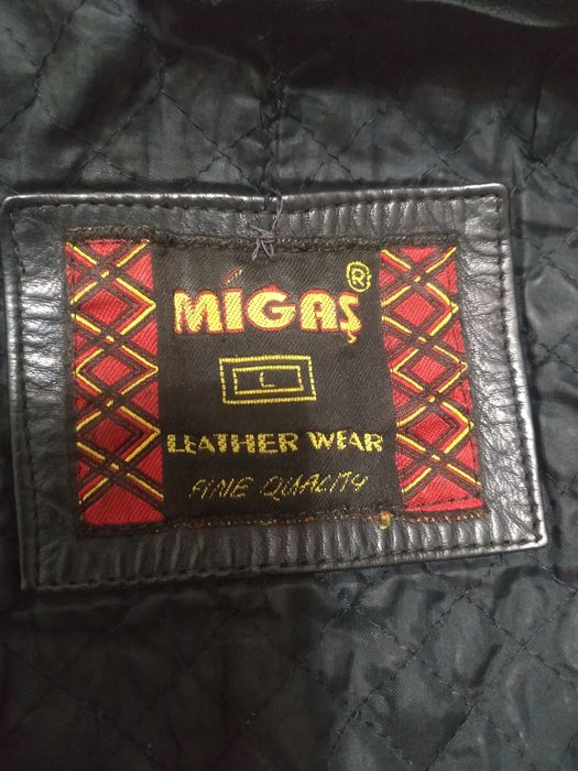 Классическая Тяжелая кожаная мотоциклетная куртка