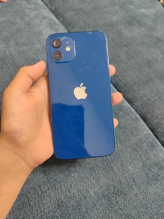 Айфон 12 синий цвет