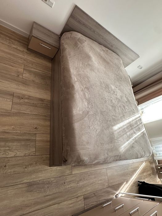 Комплект Спалня + Скрин + Гардероб + Нощни Шкафчета