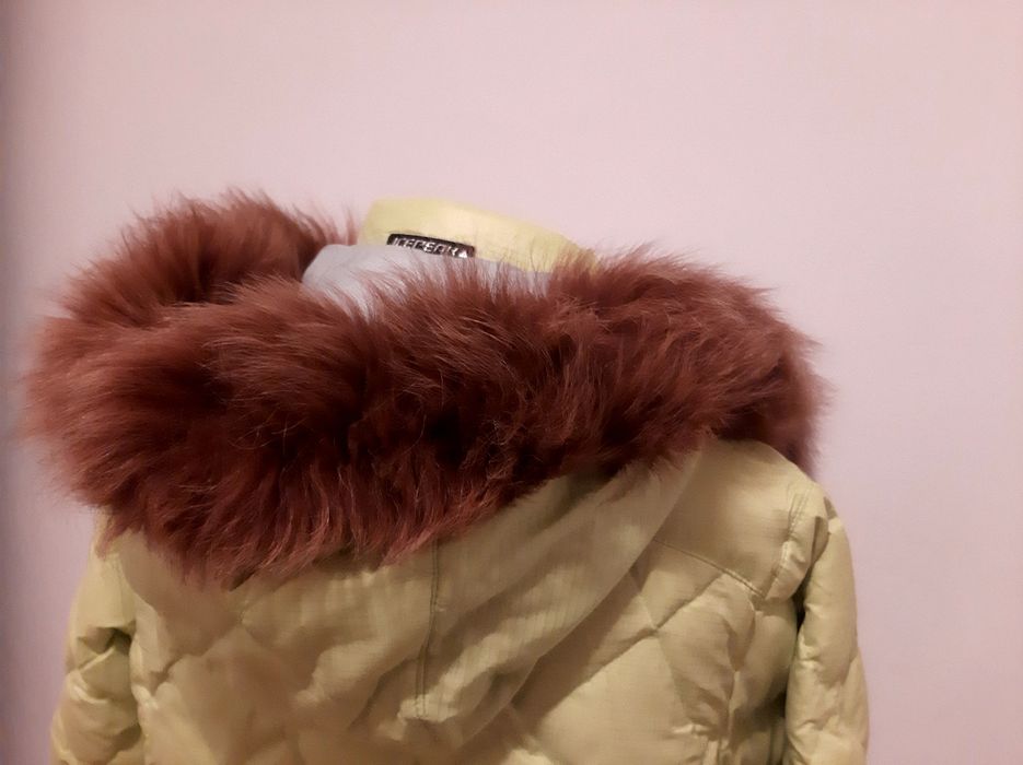 Guler din blana naturala