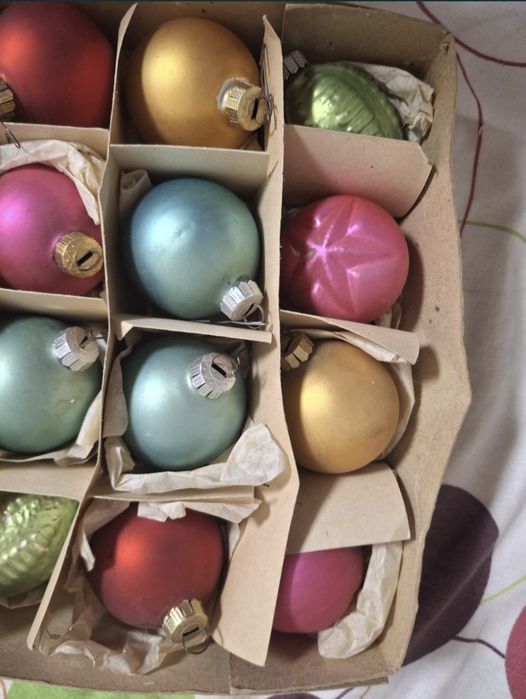 Ёлочные игрушки ГДР.           .