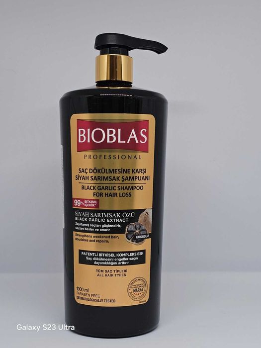 Bioblas Шампоан с екстракт от черен чесън Против косопад 1000ml